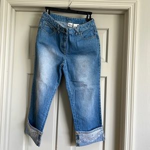 Vintage Together Wide Leg Embellished Jens